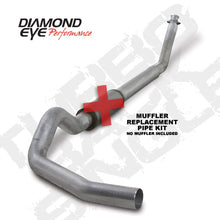 Load image into Gallery viewer, Diamond Eye Performance Diamond Eye KIT 5in TB SGL MFLR RPLCMENT PIPE AL: 94-02 DODGE CUMMINS 5.9L W/ RP #510220 DEPK5216A-RP