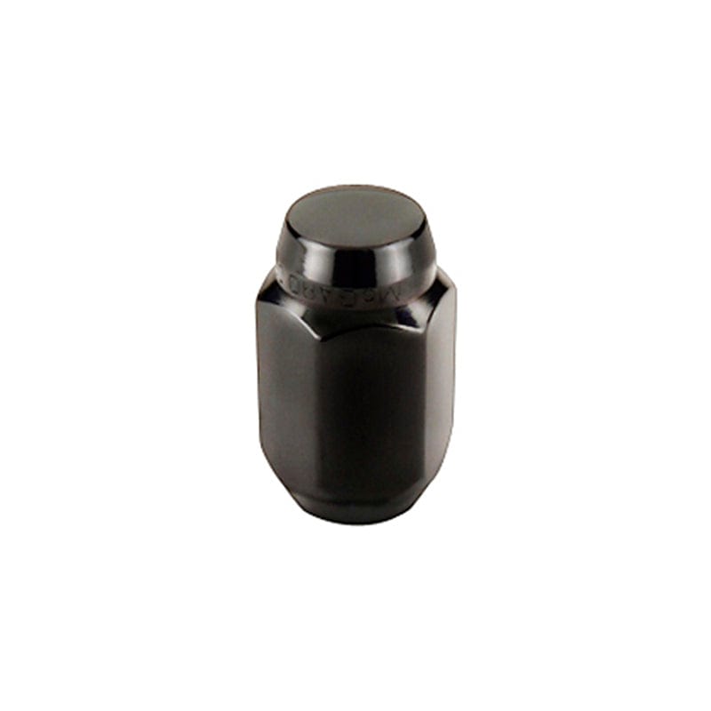 McGard McGard Hex Lug Nut (Cone Seat) 1/2-20 / 13/16 Hex / 1.5in. Length (4-Pack) - Black MCG64030