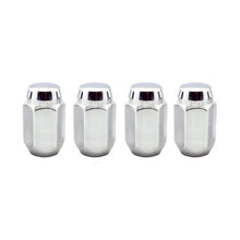 Load image into Gallery viewer, McGard McGard Hex Lug Nut (Cone Seat) 1/2-20 / 13/16 Hex / 1.5in. Length (4-Pack) - Chrome MCG64000