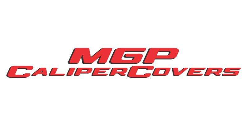 MGP MGP 4 Caliper Covers Engraved Front Acura Rear MDX Black Finish Silver Char 2017 Acura MDX MGP39021SMDXBK