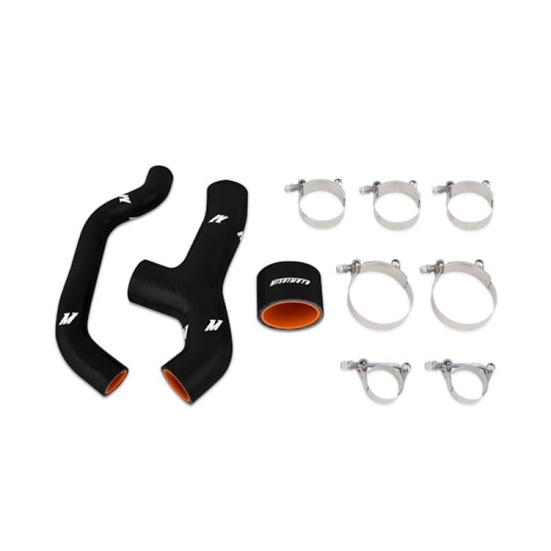 Mishimoto Mishimoto 06-07 Subaru WRX Black Silicone Intercooler Hoses MISMMHOSE-SUB-INT6BK