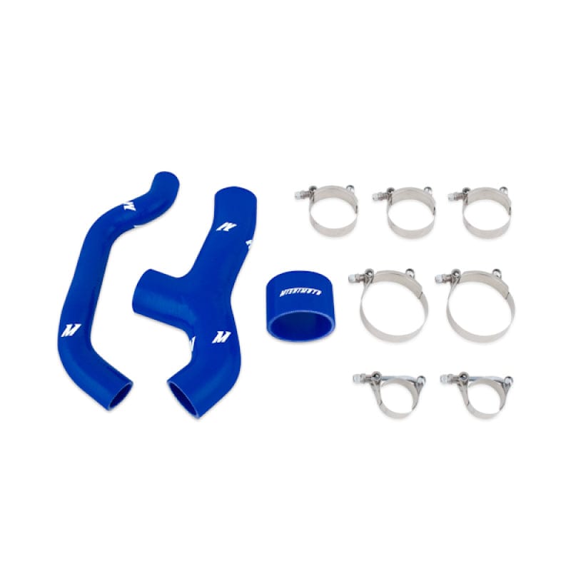 Mishimoto Mishimoto 06-07 Subaru WRX Blue Silicone Intercooler Hoses MISMMHOSE-SUB-INT6BL