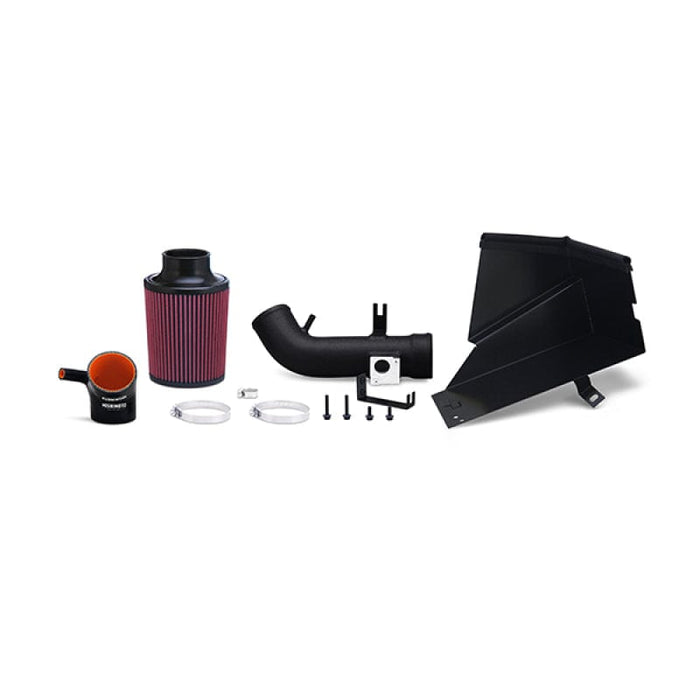 Mishimoto Mishimoto 06-11 Honda Civic Si Performance Air Intake w/ Heat Shield - Wrinkle Black MISMMAI-CIV-06SIHWBK
