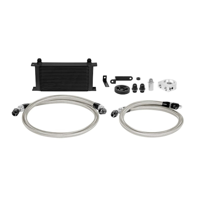 Mishimoto Mishimoto 08-14 Subaru WRX Oil Cooler Kit - Black MISMMOC-WRX-08BK