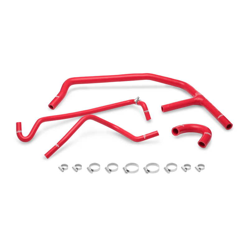 Mishimoto Mishimoto 15+ Ford Mustang EcoBoost Red Silicone Ancillary Hose Kit MISMMHOSE-MUS4-15ANCRD