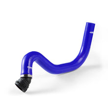 Load image into Gallery viewer, Mishimoto Mishimoto 15+ Ford Mustang GT Blue Silicone Upper Radiator Hose MISMMHOSE-MUS8-15UBL