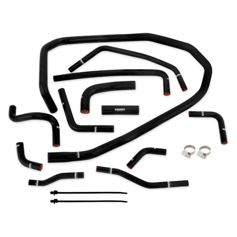 Mishimoto Mishimoto 2015 Subaru WRX Black Silicone Radiator Coolant Ancillary Hoses Kit MISMMHOSE-WRX-15ANCBK
