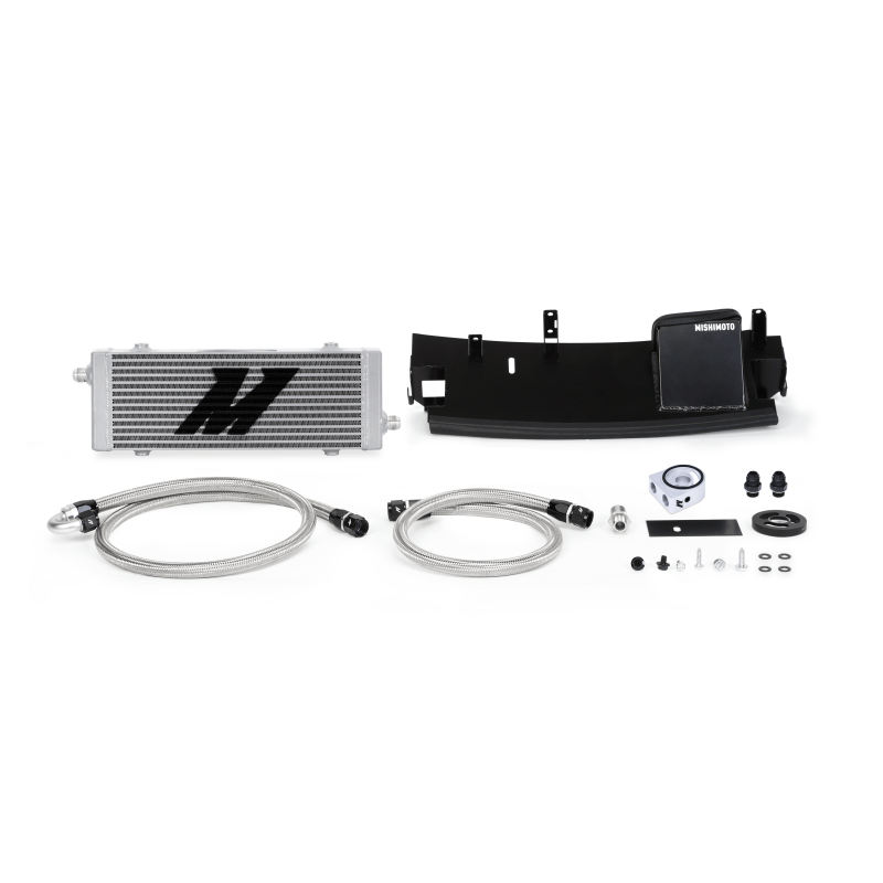 Mishimoto Mishimoto 2016+ Ford Focus RS Oil Cooler Kit - Silver MISMMOC-RS-16SL