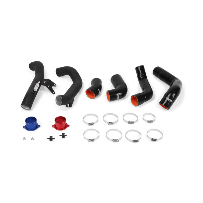 Mishimoto Mishimoto 2016+ Honda Civic 1.5T/Si Performance Intercooler Pipe Kit- Wrinkle Black MISMMICP-CIV-16KWBK