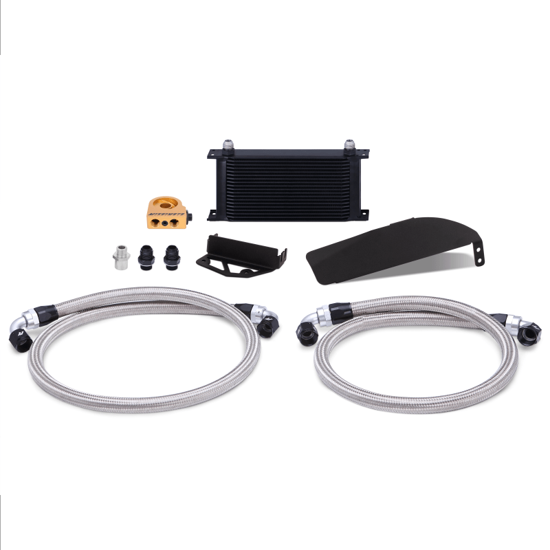 Mishimoto Mishimoto 2017+ Honda Civic Type R Direct Fit Oil Cooler Kit - Black MISMMOC-CTR-17TBK