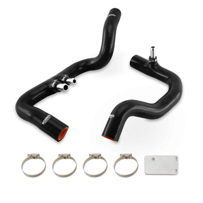 Mishimoto Mishimoto 2018+ Jeep Wrangler JL / Gladiator JT 3.6L AT Black Silicone Radiator Coolant Hose Kit MISMMHOSE-JLP-18ABK