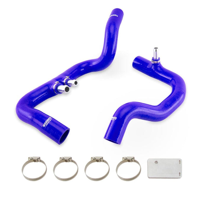 Mishimoto Mishimoto 2018+ Jeep Wrangler JL / Gladiator JT 3.6L AT Blue Silicone Radiator Coolant Hose Kit MISMMHOSE-JLP-18ABL