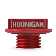 Load image into Gallery viewer, Mishimoto Mishimoto 87-01 Ford Mustang Hoonigan Oil Filler Cap - Red MISMMOFC-MUS1-HOONRD