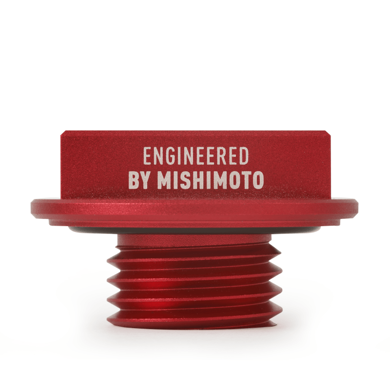 Mishimoto Mishimoto 87-01 Ford Mustang Hoonigan Oil Filler Cap - Red MISMMOFC-MUS1-HOONRD