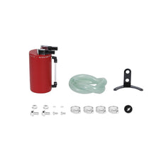 Load image into Gallery viewer, Mishimoto Mishimoto Large Aluminum Oil Catch Can - Wrinkle Red MISMMOCC-LAWRD