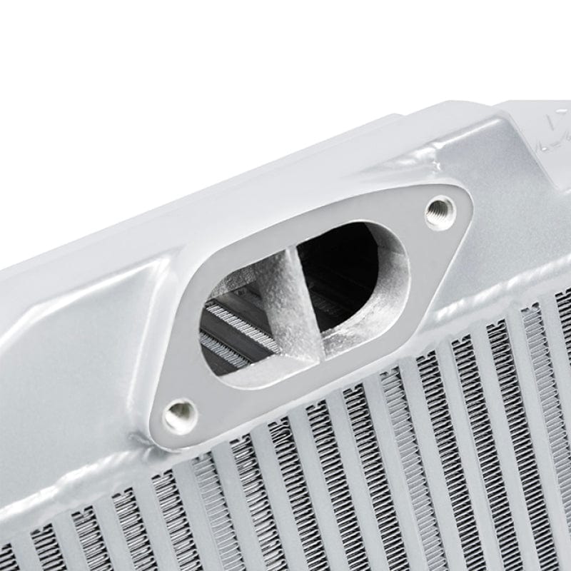 Mishimoto Mishimoto Subaru 08-15 WRX STi Top-Mount Intercooler Kit - Powder Coated Silver & Blue Hoses MISMMTMIC-STI-08SLBL