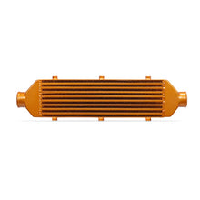 Load image into Gallery viewer, Mishimoto Mishimoto Universal Gold Z Line Intercooler  Overall Size: 28x8x3 Core Size: 21x6x2.5 Inlet / Outlet MISMMINT-UZG