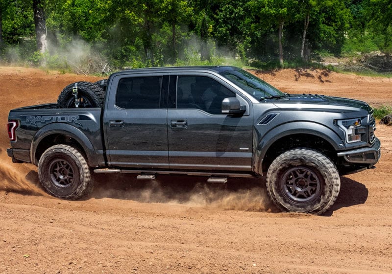 N-Fab N-Fab RKR Rails 16-17 Toyota Tacoma Double Cab - Tex. Black - 1.75in NFBT154RKRCC