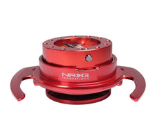 Load image into Gallery viewer, NRG NRG Quick Release Kit Gen 4.0 - Red Body / Red Ring w/ Handles NRGSRK-700RD