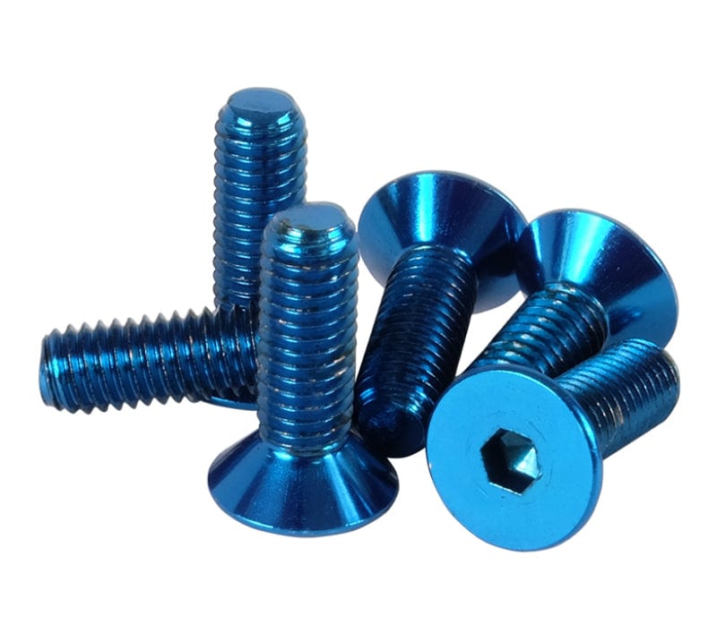 NRG NRG Steering Wheel Screw Upgrade Kit (Conical) - Blue NRGSWS-100BL