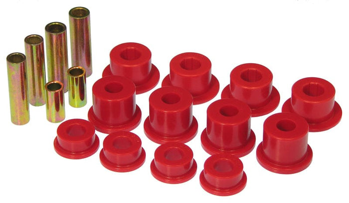 Prothane Prothane 92-97 Ford F450 2wd Front Leaf Spring Bushings - Red PRO6-1028