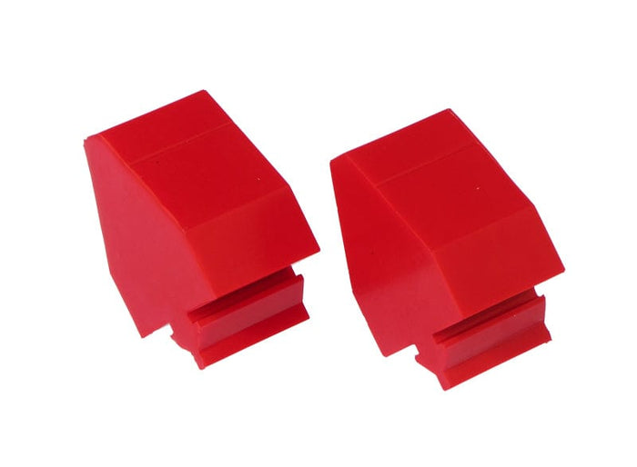 Prothane Prothane Universal Bump Stop Pull Through Style - Red PRO19-1327