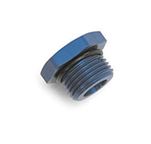 Load image into Gallery viewer, Russell Russell Performance -10 AN Straight Thread Plug (Blue) RUS660290