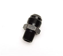 Load image into Gallery viewer, Russell Russell Performance -10 AN to 3/8in NPT Straight Flare to Pipe (Black) RUS670033