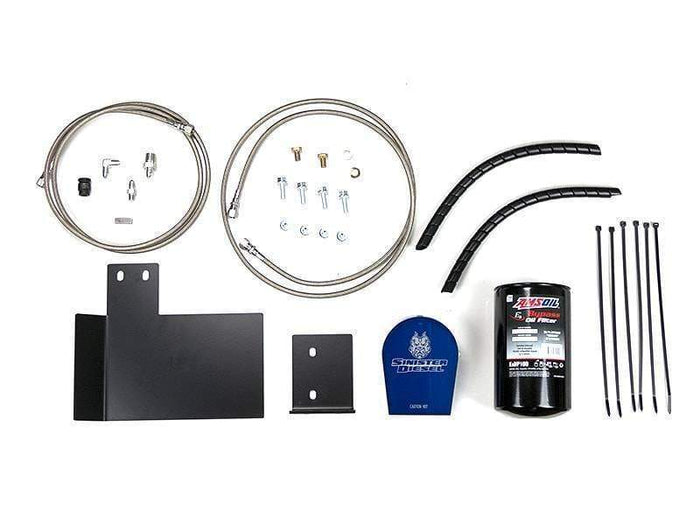 Sinister Diesel Sinister Diesel 99-03 Ford 7.3L Bypass Oil Filter System SINSD-EOF-7.3