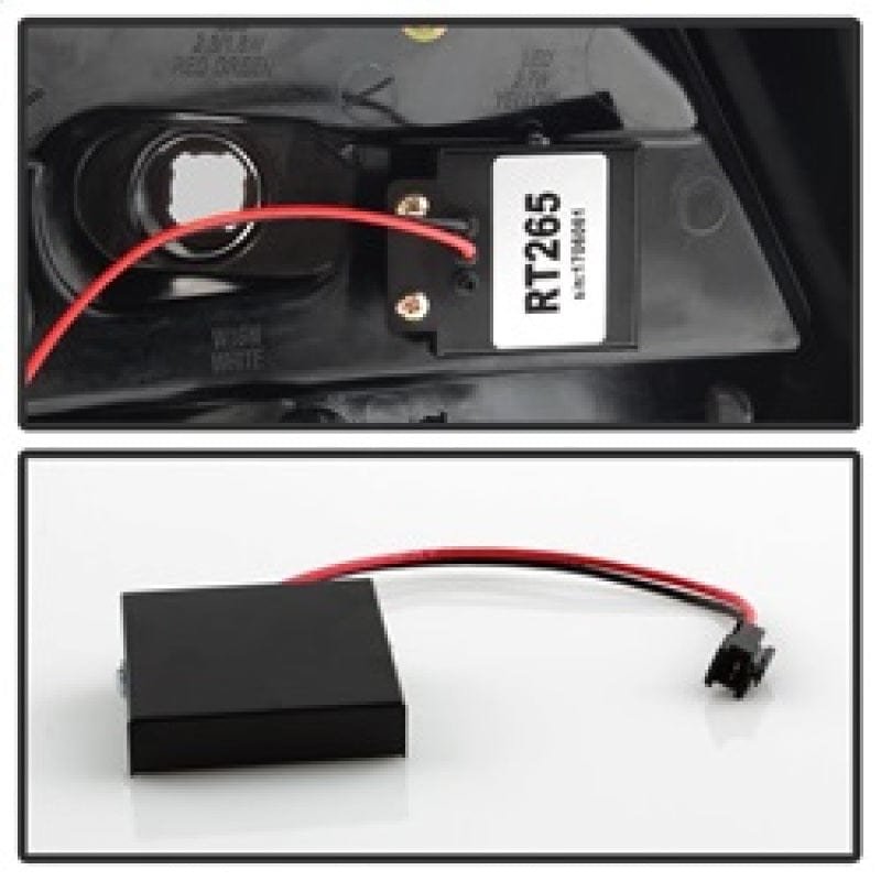 SPYDER Spyder 12-14 Ford Focus 5DR LED Tail Lights - Black Smoke (ALT-YD-FF12-LED-BSM) SPY5085146