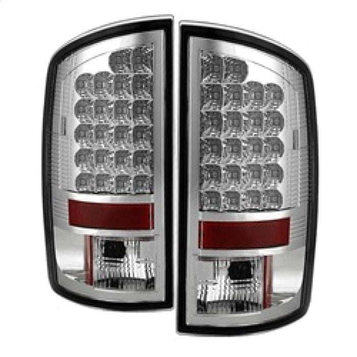 SPYDER Spyder Dodge Ram 02-06 1500/Ram 2500/3500 03-06 LED Tail Light Chrome ALT-YD-DRAM02-LED-C SPY5002563