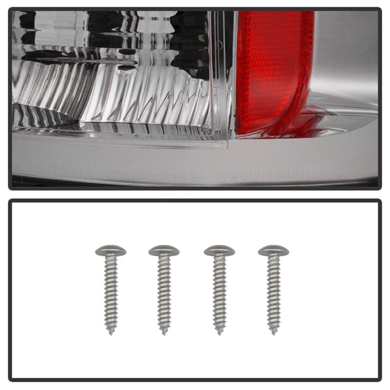SPYDER Spyder Dodge Ram 02-06 1500/Ram 2500/3500 03-06 LED Tail Light Chrome ALT-YD-DRAM02-LED-C SPY5002563
