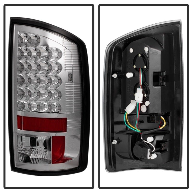 SPYDER Spyder Dodge Ram 02-06 1500/Ram 2500/3500 03-06 LED Tail Light Chrome ALT-YD-DRAM02-LED-C SPY5002563