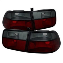 Load image into Gallery viewer, SPYDER Spyder Honda Civic 96-00 2Dr Crystal Tail Lights Red Smoke ALT-YD-HC96-2D-CRY-RS SPY5076557