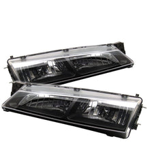 Load image into Gallery viewer, SPYDER Spyder Nissan 240SX 97-98 Crystal Headlights Black HD-YD-N294-BK SPY5012616