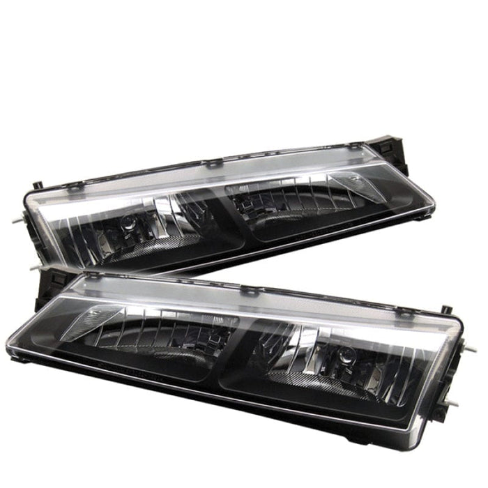 SPYDER Spyder Nissan 240SX 97-98 Crystal Headlights Black HD-YD-N294-BK SPY5012616