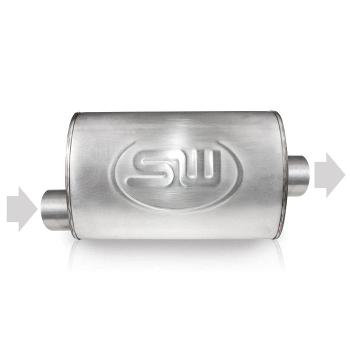 Stainless Works Stainless Works 2.25in ID OFFSET INLET/ 2.25in OD CENTER OUTLET 4inX8in SSWTM4S22O22C