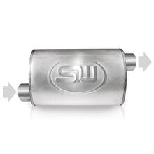 Load image into Gallery viewer, Stainless Works Stainless Works 2.25in ID OFFSET INLET/ 2.25in OD OFFSET OUTLET (ON OPPOSITE SIDES) 5inX9in SSWTM5C22O22OPS