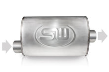 Load image into Gallery viewer, Stainless Works Stainless Works 2.5in ID OFFSET INLET/ 2.5in OD CENTER OUTLET 5inX9in SSWTM5S25O25C