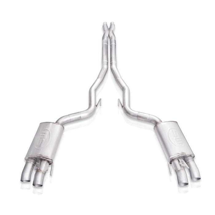 Stainless Works Stainless Works 2015+ Ford Shelby GT350 Redline Factory Connect X-Pipe Catback Exhaust w/Valves SSWGT350CBXFCR