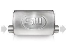 Load image into Gallery viewer, Stainless Works Stainless Works 3in ID OFFSET INLET/ 3in OD OFFSET OUTLET (ON SAME SIDE) 5inX9in SSWTM5C3O3OSS