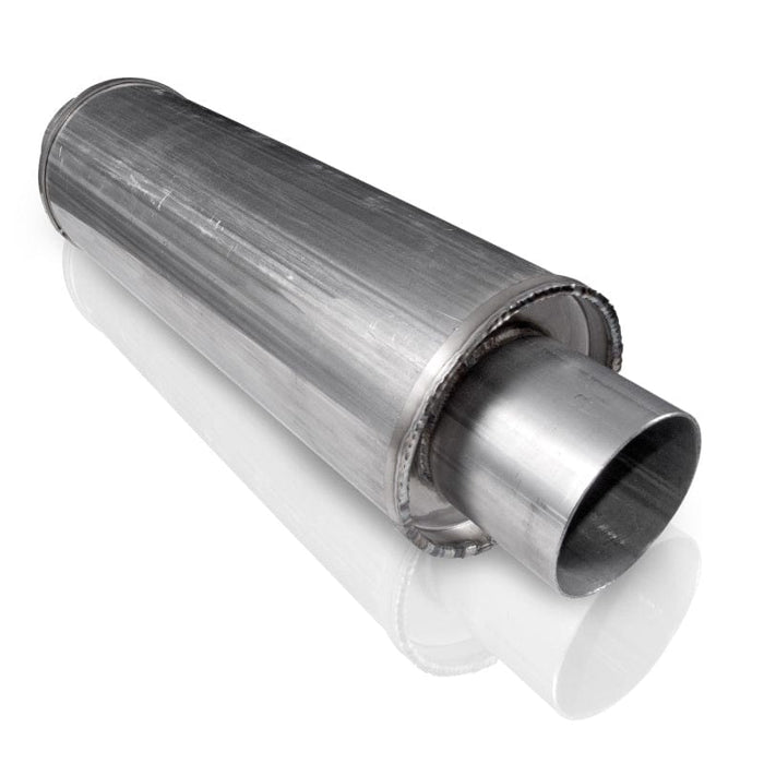 Stainless Works Stainless Works 3in VINTAGE ROUND MUFFLER SSWVR33