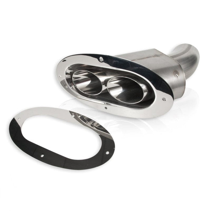 Stainless Works Stainless Works Angled-Oval Through-Body Tip With Tubes SSWST2815