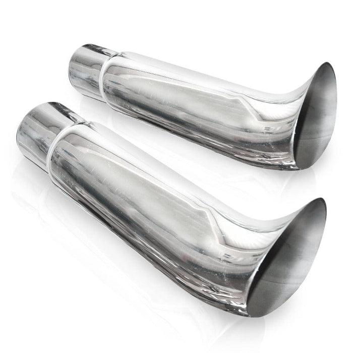 Stainless Works Stainless Works Elf Ear Exhaust Tips 3in Body 3in ID Inlet SSW720300