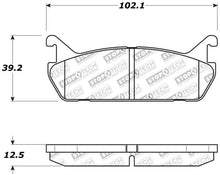 Load image into Gallery viewer, Stoptech StopTech Performance 90-93 Mazda Miata Rear Brake Pads D525 STO309.04580