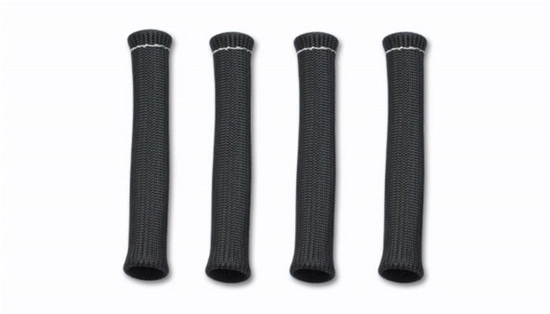 Vibrant Vibrant 3/4in Dia Spark Plug Boot Insulator (4/Pack) Black color VIB25891