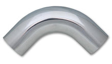 Load image into Gallery viewer, Vibrant Vibrant 4in O.D. Universal Aluminum Tubing (90 degree bend) - Polished VIB2876