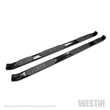 Load image into Gallery viewer, Westin Westin 2017-2018 Ford F-250/350 Crew Cab (6.75ft Bed) PRO TRAXX 5 WTW Oval Nerf Step Bars - Black WES21-534645