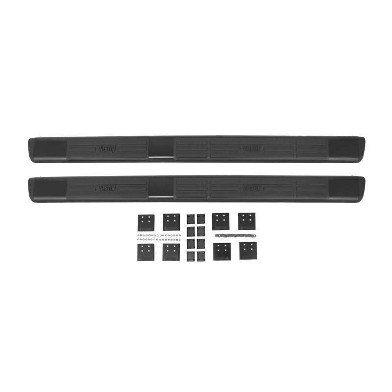 Westin Westin Premier 6 in Oval Side Bar - Mild Steel 75 in - Black WES22-6025