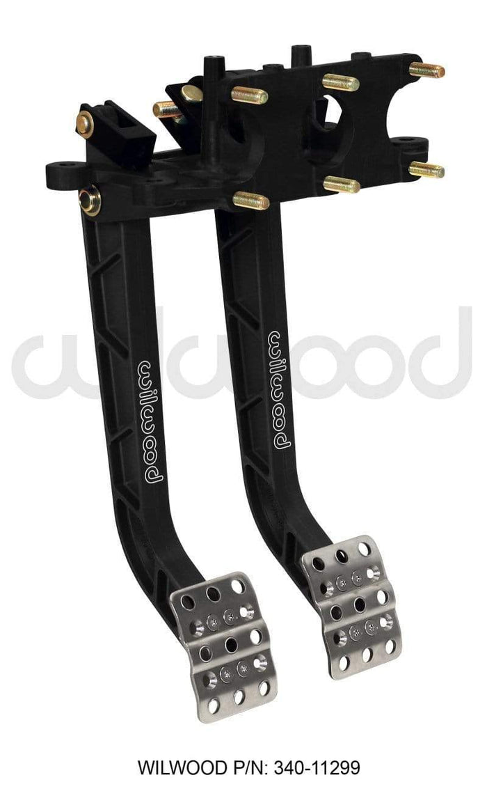 Wilwood Wilwood Adjustable Dual Pedal - Brake / Clutch - Rev. Swing Mount - 6.25:1 WIL340-11299
